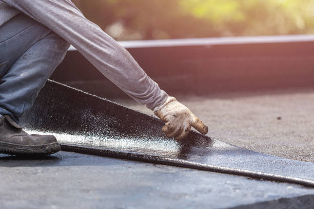 Professional Basement Waterproofing technician working in Attica, MI